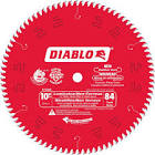 10-inch x 84 Tooth Carbide Tipped Mitre/Table Saw Blade for Laminate/Aluminum Cutting D1084L Diablo