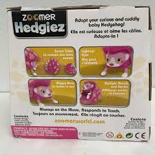 zoomer hedgiez whirl robotic hedghog by