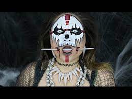 voodoo witch doctor halloween makeup