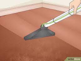 easy ways to remove hair from a carpet