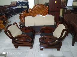 eco friendly designer wooden sofa set