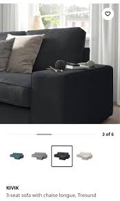 Ikea Kivik L Shape Sofa 3 Seater W