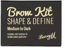 barry m brow kit brow makeup set