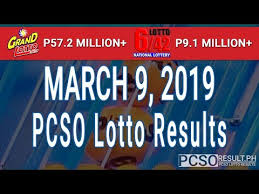 Lotto Results October 16 2019