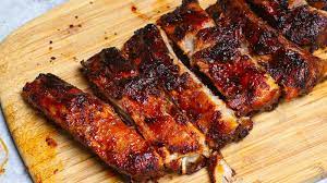 air fryer ribs with barbecue sauce