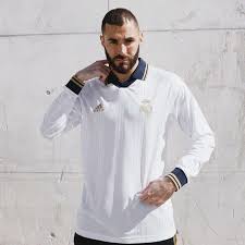 Find a new real madrid jersey at fanatics. New Real Madrid Retro Icon Shirt Long Sleeved Adidas Jersey Football Kit News