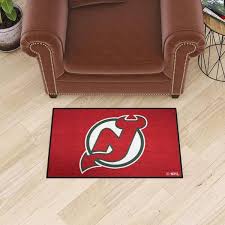 fanmats nhl retro new jersey devils red