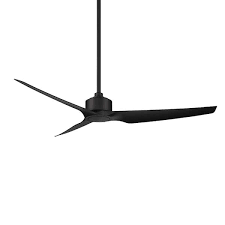 3 blade smart matte black ceiling fan
