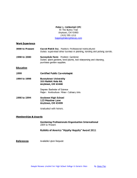 How T To Make A Resume For Highschool Student And Write Good 2