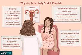 how to shrink fibroids herbs