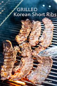grilled korean short ribs recipe galbi