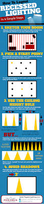 Infographic How To Map Out Your Recessed Lights House
