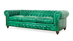 clic leather chesterfield sleeper