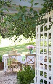 Cottage Garden Arbor French Country