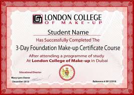 3 day foundation makeup course london