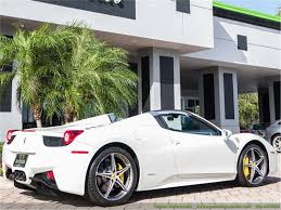 Find and compare the latest used and new ferrari 458 for sale with pricing & specs. 2014 Ferrari 458 Spider For Sale Gc 38727 Gocars