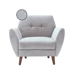 Looking for a good deal on mid century armchairs? Elle Decor Elle Decor Mid Century Modern Armchair Light Gray Uph200112 Best Buy