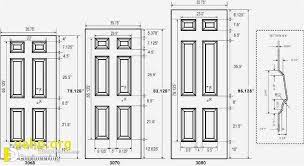 standard interior door dimensions