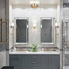 The decision to install double sink vanity in a bathroom can be ideal for places where the number of users is high and the requirement for storage is good enough. Top 70 Best Bathroom Vanity Ideas Unique Vanities And Countertops