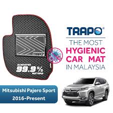 Robert pepper's first drive 2016 mitsubishi pajero sport review with specs, ride and handling, verdict and rating. Trapo Car Mat Mitsubishi Pajero Sport 2016 Present Grey Front Rear New Pgmall