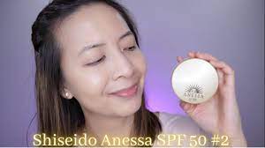 shiseido anessa sunscreen compact