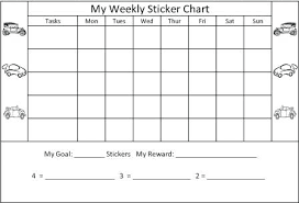 Sticker Charts For Toddlers Jasonkellyphoto Co