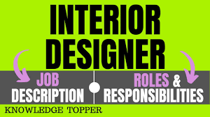 interior designer job description