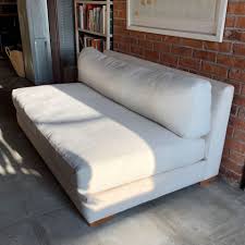 cb2 piazza apartment sofa in lindy snow