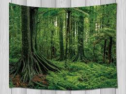 Extra Large Tapestry Wall Hanging Green