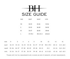 Black Halo Size Guide Heidi Elnora