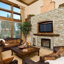 Stacked Stone Fireplace Ideas From Msi