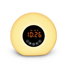 China Alarm Clock Wake Up Light For Kids Best Sunrise Fm Am Radio China Wake Up Light Led Light