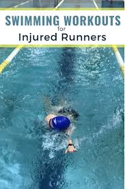 swimming workouts for injured runners