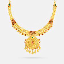 latest gold necklace designs for