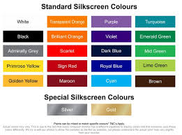 Colour Charts Qps Signage And Printing