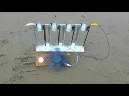The batteries can handle up to 3,000 full cycles, or 3,000 days and nights. Magnesium Graphite And Sea Water Battery New Technology Cool Inventions Diy Generator