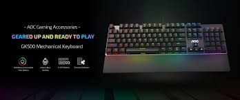 The razer blackwidow chroma includes separately programmable backlit secrets with 16.8 million color choices, all easily established via razer synapse. Gk500 Mechanical Keyboard Accessories Aoc