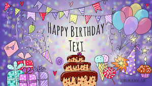 50 best happy birthday text for her or