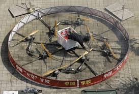 chinese man builds full size ar drone