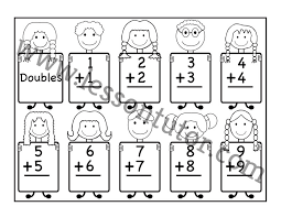 addition doubles facts beginner