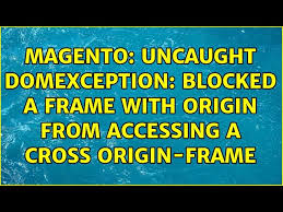 magento uncaught domexception blocked