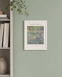 Garden At Giverny Poster