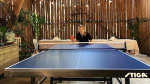 table tennis table size