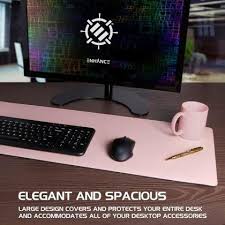 Buy the latest desk cover gearbest.com offers the best desk cover products online shopping. Enhance Xxl Extended Pu Leather Computer Desk Pad Pink Black Blue
