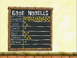 Good Noodle Board Encyclopedia Spongebobia Fandom