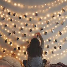 Amazon Com Besteamer Photo Clips Lights Fairy 30 Led Lights Battery Operated Dorm Lighting Hanging Artwork Photos Memos Paintings Bedroom Dorm Home Decor Warm White Picture Photo String Lights Garden Outdoor