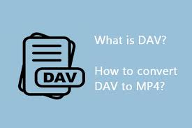 Luckily, there are many free video c. Dav To Mp4 Converter Free Download