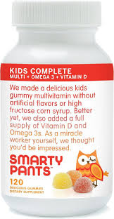What are the best vitamins for children? Smarty Pants Children S Mutli Omega 3 Vitamin D Supplement Made In California With Natural And Organic Vitamins For Kids Fish Oil Vitamins Gummy Vitamins