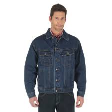 wrangler rugged wear denim jacket xl