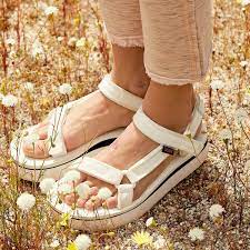 At Any Heel Height, White Sandals Are Summers Hot Trend